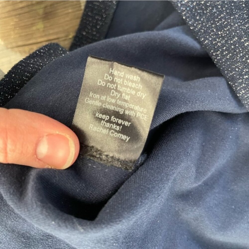 Rachel Comey Midnight Blue Long Sleeve Dress - Picture 9 of 12
